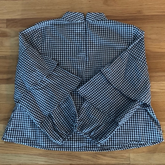 MOCK NECK BLOUSE - Picture 2 of 6